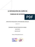 La Reparación Del Daño en Familias de Acogida. Ainhoa Iglesias. MIMF 22-23