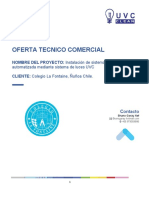 UVC Clean Propuesta Tecnico Comercial Colegio La Fontaine