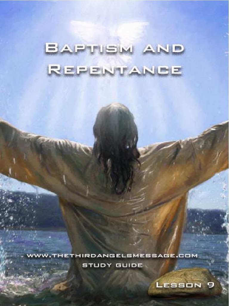 Baptism of Repentance Explained | PDF | Baptism | Conversion To ...