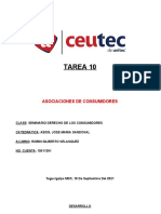 Tarea 10 - Seminario Derecho Consumidores - 18 Septiembre