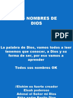 Los Nombres de Dios