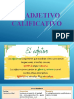 El Adjetivo Calificativo