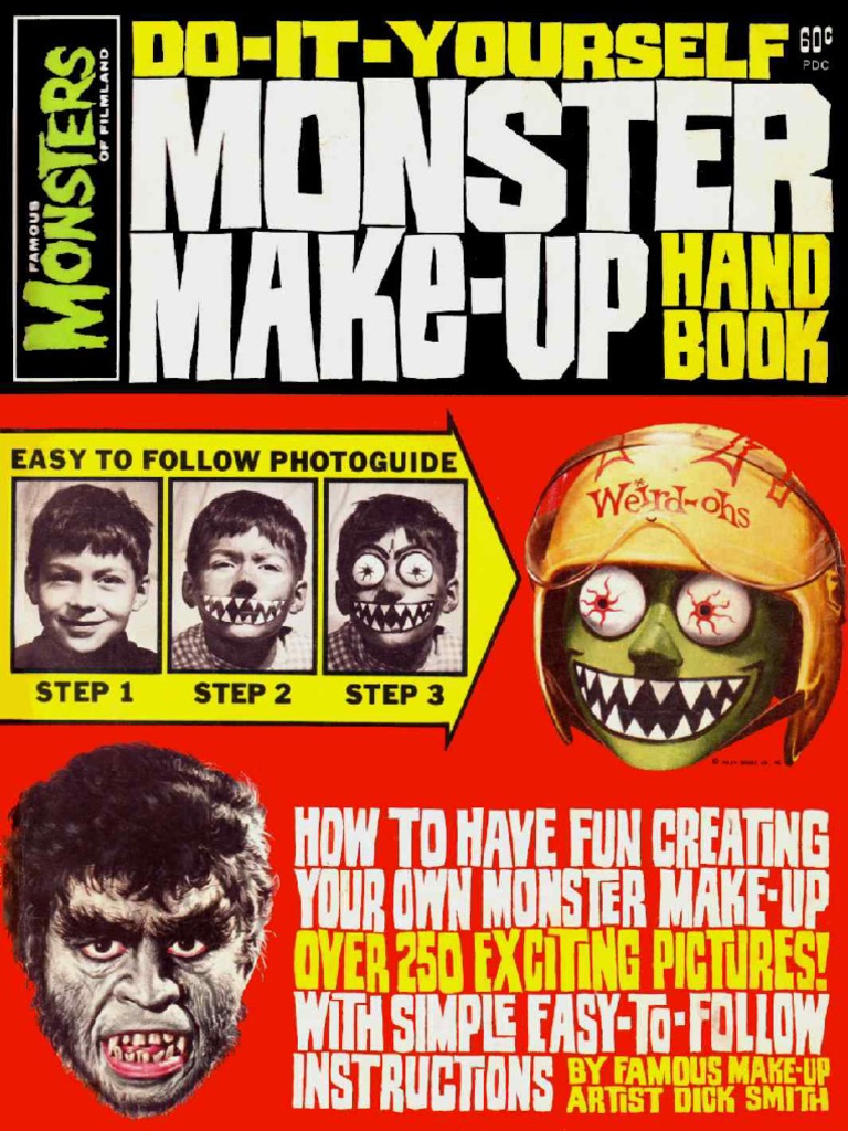 Do-It-Yourself Monster Make-Up Handbook (Dick Smith) | PDF