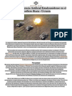 El Factor Inteligencia Artificial Estadounidense en El Conflicto Rusia - Ucrania