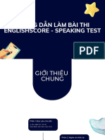 HDSD EnglishScore Speaking Test - Final