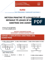 Leksioni Nr. 3 - Llogaritja e Rrymat e Lidhjes Së Shkurtër Asimetrike