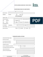 Formulario de Inscripción