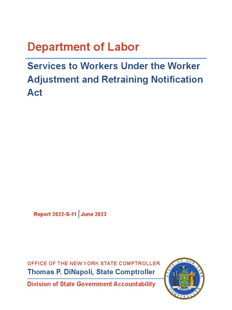 Warn Dol Report Download Free PDF Employment Business