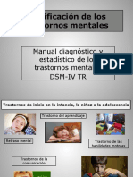 Clasificación de Lostrastornos Mentales - Presentación