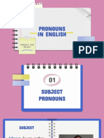 Pronouns (Subject and Object)