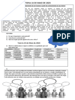 Atividades para Tutoria 16 e 23 de Maio