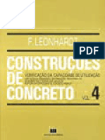 Construções de Concreto - Leonhardt - Vol 4