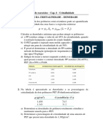 Lista de Exercícios Cap 4