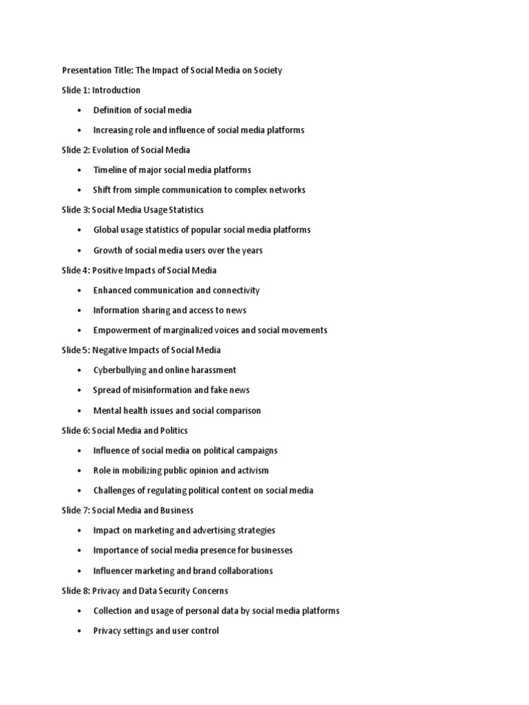 The Impact of Social Media On Society | PDF | Social Media | Popular ...