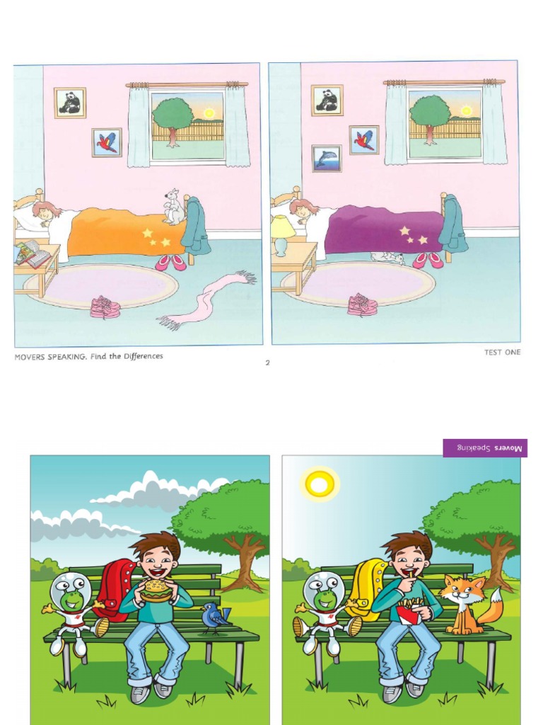 Movers Speaking Part 1 PDF