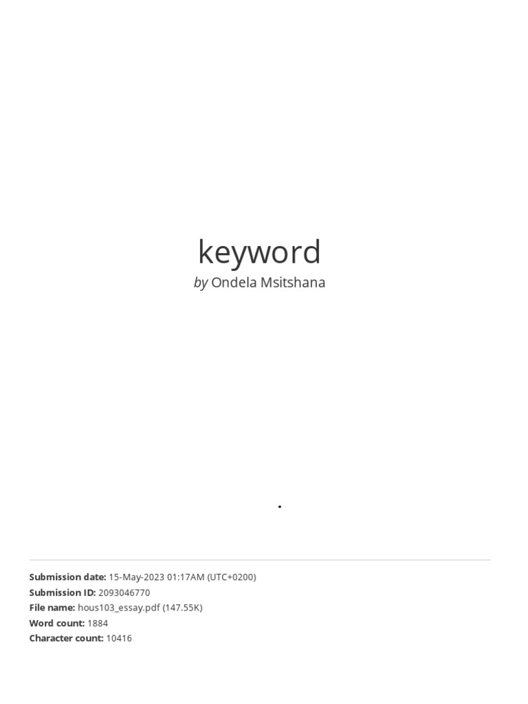 Keyword PDF