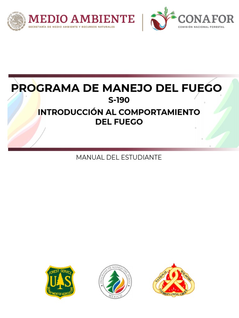 S-190 Manual Del Alumno | PDF | Humedad | Fuego fatuo
