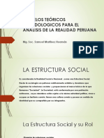 Modelos Teóricos Metodologicos para El Analisis de La Realidad Nacional