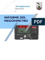 Informe Del Megohmetro-1