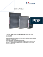 Filtro Metalico Nacional