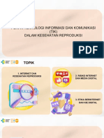 Peran Teknologi Informasi Dan Komunikasi (TIK) Dalam Kesehatan Reproduksi