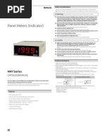 Panel Meters (Indicator) : M4Y Series