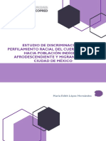 Estudio de Discriminación y Perfilamiento Racial Del Cuerpo Policial