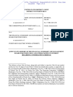 PRB 17-04780 3781 - Motion Submitting Joint Status Report of The Financial Overs