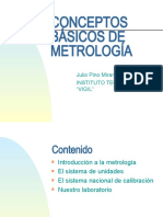 Conceptos de Metrología 2