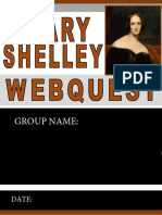 Mary Shelley WebQuest Fillable LA 1
