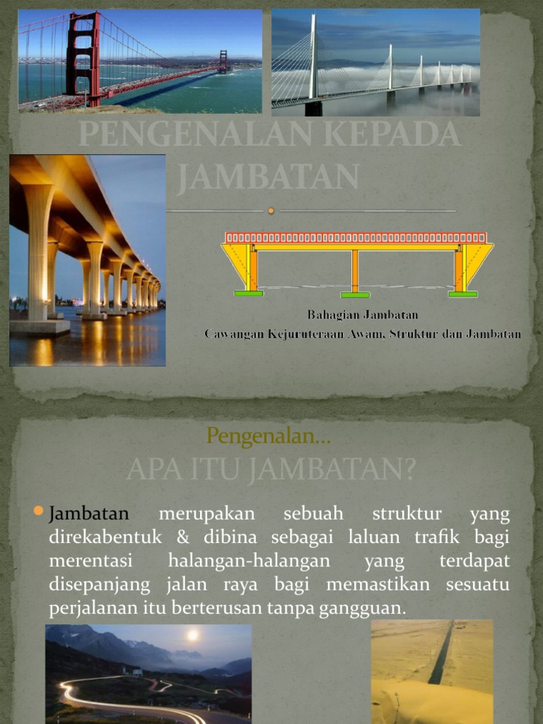 Pengenalan Struktur Jambatan | PDF