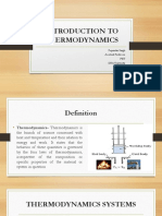 Intro To Thermo