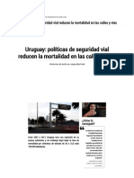 Uruguay - Políticas de Seguridad Vial Reducen La Mortalidad - OPS - OMS