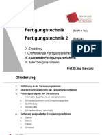 FT FT2 II SpanendeFertigung Skript Online