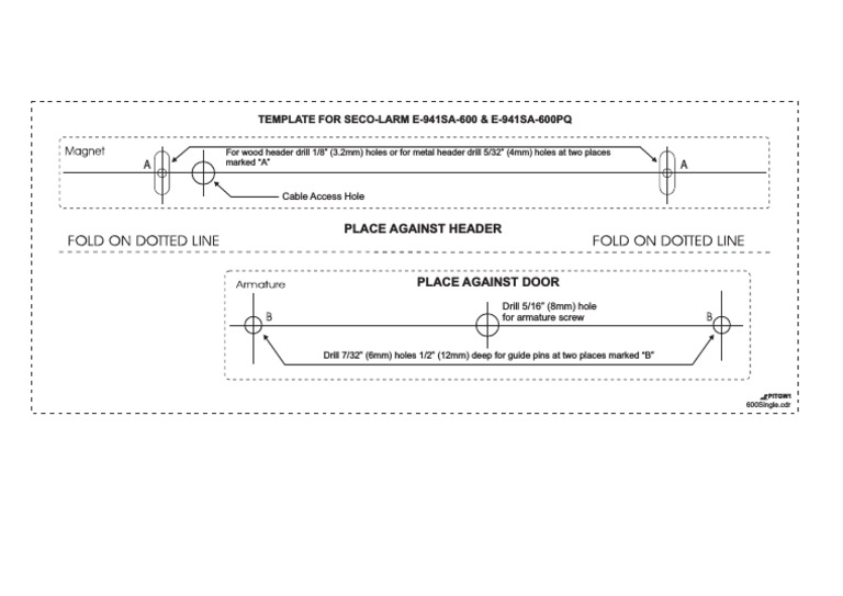 Seco-Larm E-941SA Installation Guide | PDF