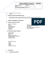 Pe102293z-O&m-Mdd1-P-06 Ingreso A Sumideros y Pozas para Ejecucion de Trabajos Mecanicos