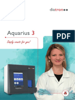 Brochure Aquarius 3 Analizador Hematologia