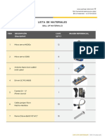 YACHAQ Robot Opensource - Lista de Materiales-V2