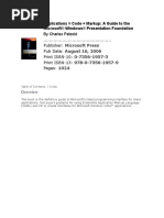 Applications Code Markup a Guide to WPF by Charles Petzold (Z-lib.org)