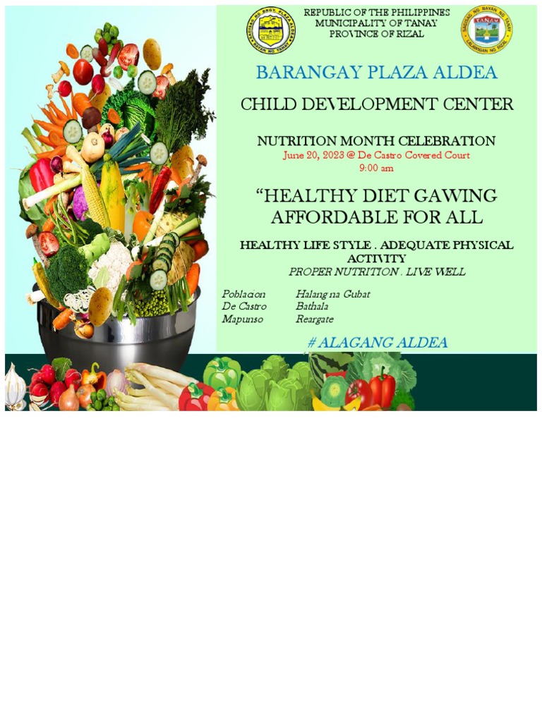 Nutrition Month 2023 | PDF