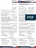 Ficha de 3ero - II BIMESTRE, ARITMETICA PROBLEMAS CON CONJUNTO