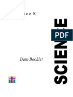Sci 10 Data Booklet