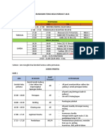 Tenis Meja Day 1 Rundown & Juknis Panit Porshut 23