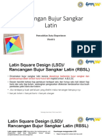 Materi 06 - Rancangan Bujur Sangkar Latin