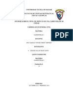 Quijije Salas Jean Jairo-B-ANALISIS DEL NIVEL DE SERVICIO DE UNA CARRETERA