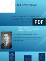 Psicología Del Aprendizaje: Maria de Lourdes Herrera Reyes Vianey Lorena Pérez Lopez Alma Mayra Pérez Pureco