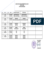 Jadwal PAS Genap 2022-2023 Kelas XI Sesi 1 New