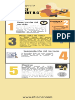Infografía Diseño de Producto Marketing Ilustrativo Figurativo Simple Naranja Beige y Amarillo