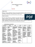 Plano Semestral Da Oficina de Violão - 1º Semestre de 2023