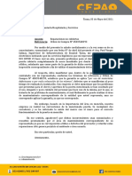 Formato de Carta 2020